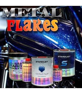 Peinture Candy moto - Kit complet Peinture effet paillette metal flakes