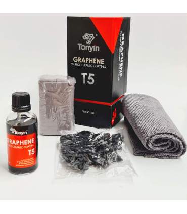 T5 Graphène 9H hydrophobique - Revêtement nano céramique