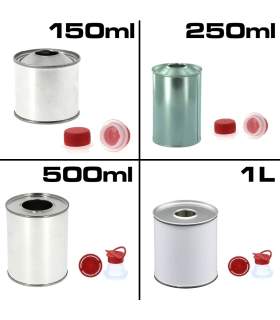 Bidons métalliques Cylindre