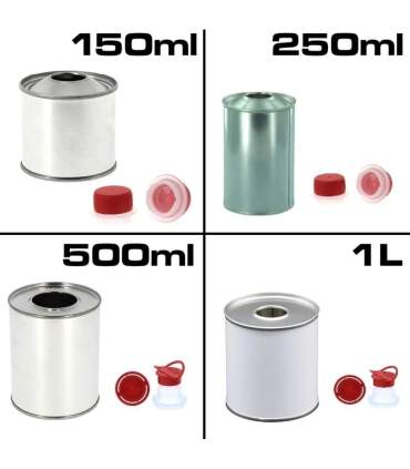 Bidons métalliques Cylindre