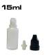 Mini bouteille e-dropper 15ml