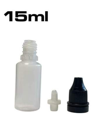 Mini bouteille e-dropper 15ml