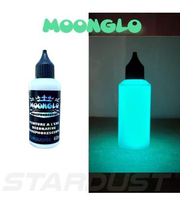 Peinture phosphorescente Turquoise 60ml