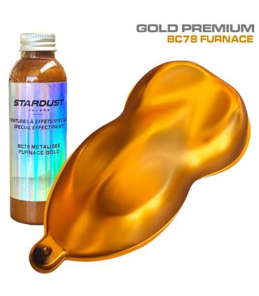 Peintures métallisées 125ml MINI Format - 48 teintes Aluminium Or pur Bronze Cuivre