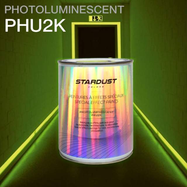 Peinture phosphorescente polyuréthane, à l'eau, pour automobile ou en spray — free download