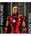 Kit de peinture pour peindre IRON MAN en Rouge et Or – Aérosol ou aérographe