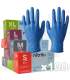 Gants en nitrile jetable, bleu 100 gants