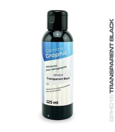 Peintures pour aérographe solvantées GRAPHIC 125ml