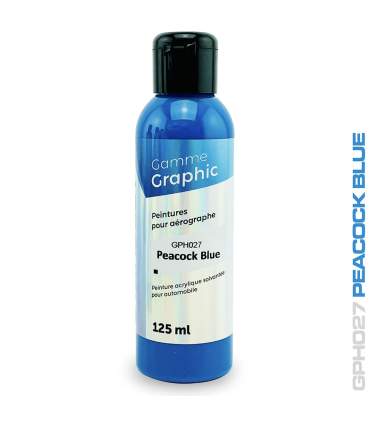 Peintures pour aérographe solvantées GRAPHIC 125ml