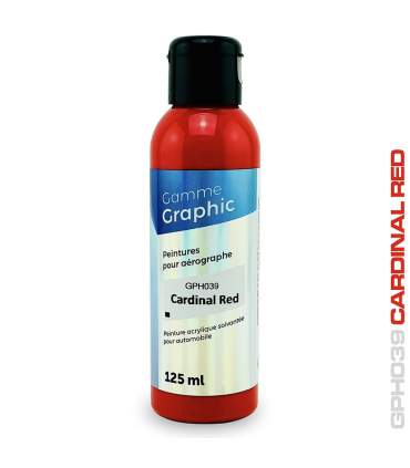 Peintures pour aérographe solvantées GRAPHIC 125ml