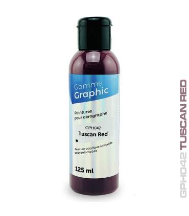 Peintures pour aérographe solvantées GRAPHIC 125ml