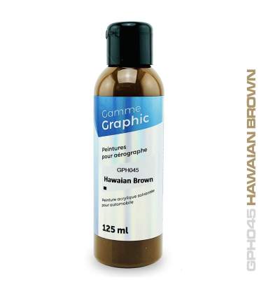 Peintures pour aérographe solvantées GRAPHIC 125ml