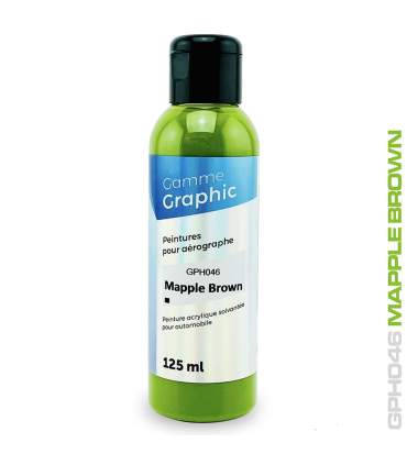 Peintures pour aérographe solvantées GRAPHIC 125ml