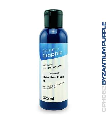 Peintures pour aérographe solvantées GRAPHIC 125ml