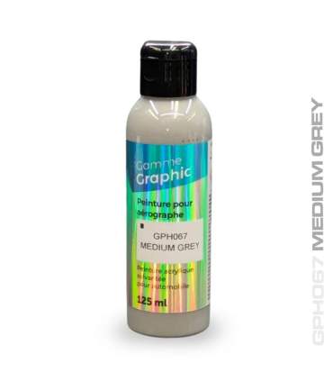 Peintures pour aérographe solvantées GRAPHIC 125ml