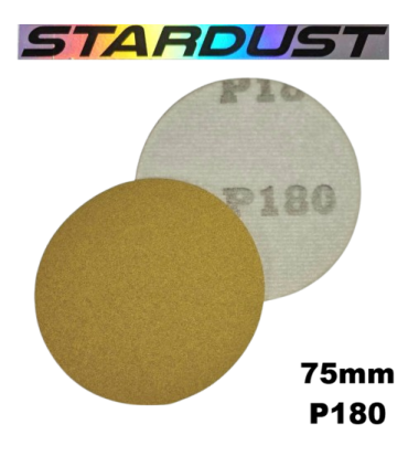 Disques abrasifs auto-agrippant 75mm - Grain P80 à P500 - par 10 ou 50