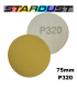 Disques abrasifs auto-agrippant 75mm - Grain P80 à P500 - par 10 ou 50