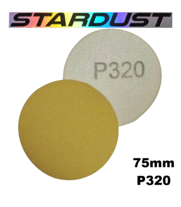 Disques abrasifs auto-agrippant 75mm - Grain P80 à P500 - par 10 ou 50