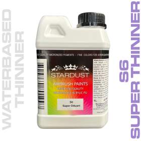 Diluant pour peintures à l'eau carrosserie