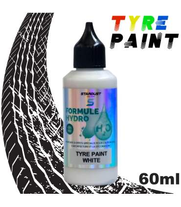 Peinture pneu – 8 couleurs adhérentes et flexibles pour les pneus