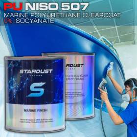 Vernis marin bateau polyuréthane haute résistance UV NISO