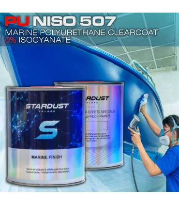 Vernis marin bateau polyuréthane haute résistance UV NISO