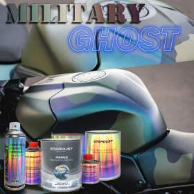 Peinture moto effet MILITARY GHOST – effet nacré mate