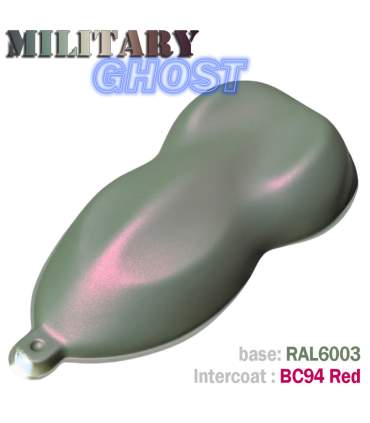 Kit moto peinture effet MILITARY GHOST - 16 combinaisons