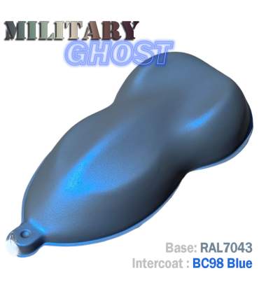 Kit moto peinture effet MILITARY GHOST - 16 combinaisons