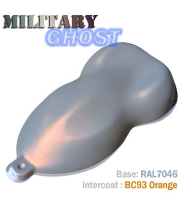 Kit moto peinture effet MILITARY GHOST - 16 combinaisons