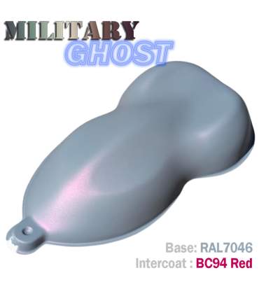 Kit moto peinture effet MILITARY GHOST - 16 combinaisons