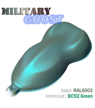 Kit scooter peinture effet MILITARY GHOST en aérosols - 16 déclinaisons