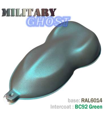 Kit scooter peinture effet MILITARY GHOST en aérosols - 16 déclinaisons