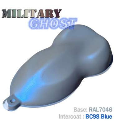 Kit scooter peinture effet MILITARY GHOST en aérosols - 16 déclinaisons