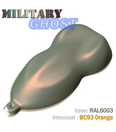Peinture voiture effet MILITARY GHOST – effet nacré mat