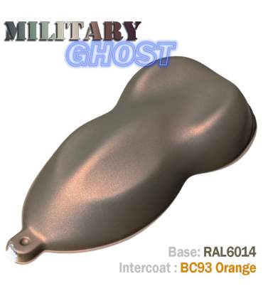 Kit voiture peinture effet MILITARY GHOST - 16 combinaisons