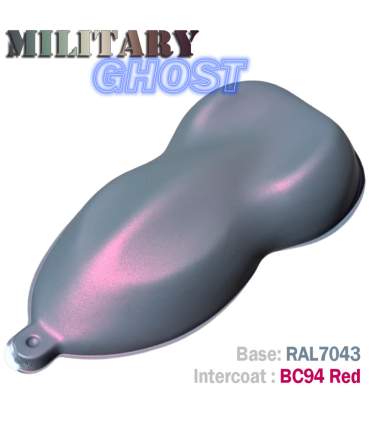 Kit voiture peinture effet MILITARY GHOST - 16 combinaisons