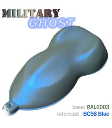 Kit vélo peinture effet MILITARY GHOST - 16 combinaisons