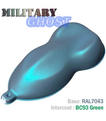 Kit vélo peinture effet MILITARY GHOST - 16 combinaisons
