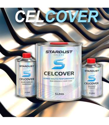 CELCOVER -  Vernis Polyuréthane 2K pour accroche directe sur métaux.