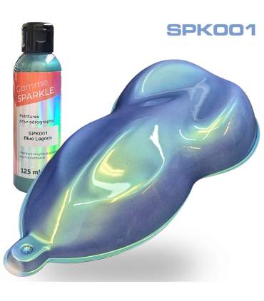 Peinture aérographe Série SPARKLE finition nacrée