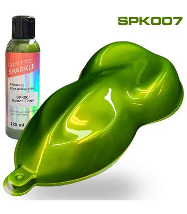 Peinture pour aérographe Nacrée 17 couleurs 125ml