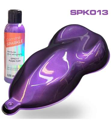 Peinture pour aérographe Nacrée 17 couleurs 125ml