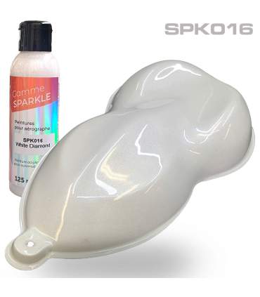 Peinture pour aérographe Nacrée 17 couleurs 125ml