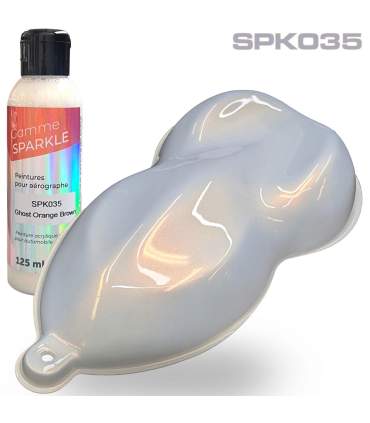 Peintures pour aérographes interferentes GHOST – 9 couleurs solvantées gamme SPARKLE