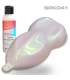 Peintures pour aérographes interferentes GHOST – 9 couleurs solvantées gamme SPARKLE