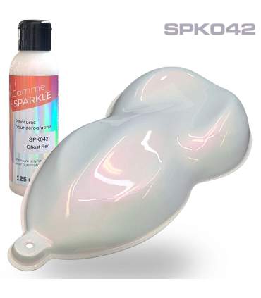 Peintures pour aérographes interferentes GHOST – 9 couleurs solvantées gamme SPARKLE