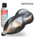 Peinture pour aérographe Métallisée 9 couleurs 125ml - formule solvantée ultrafine