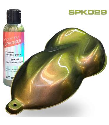 Peinture pour aérographe Multicolore 7 Couleurs 125ml