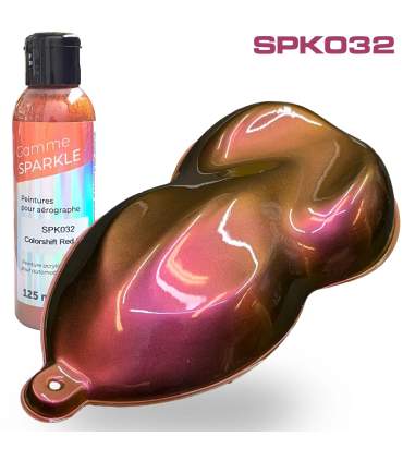 Peinture pour aérographe Multicolore 7 Couleurs 125ml